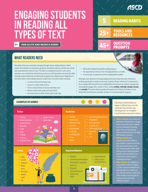 Engaging Students in Reading All Types of Text (Quick Reference Guide) by Pam Allyn, Monica Burns