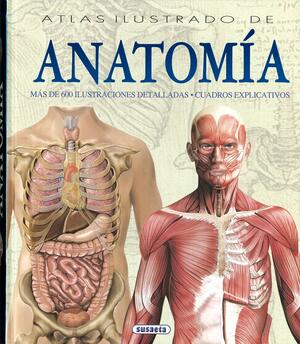 Atlas ilustrado de anatomía by Susaeta Ediciones, Manuela Martin