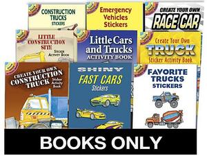 Little ACT Bk Cars & Trucks Replen Pack 135 Bks by Dover Publications Inc