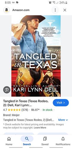 Tangled in Texas by Kari Lynn Dell