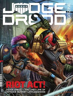 Judge Dredd Megazine 383 by Dan Abnett, T.C. Eglington, Si Spencer, Alan Grant