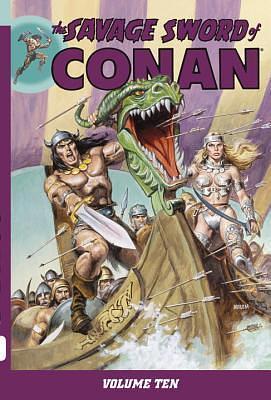 The Savage Sword of Conan, Volume 10 by Michael Fleisher, Michael Fleisher, Pablo Marcos, Don Kraar