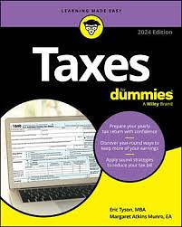 Taxes For Dummies: 2024 Edition by Eric Tyson, Margaret A. Munro