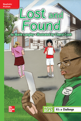 Reading Wonders Leveled Reader Lost and Found: Beyond Unit 1 Week 2 Grade 5 by 