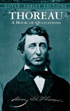 Thoreau's Book of Quotations by Bob Blaisdell, Henry David Thoreau