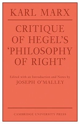 Critique of Hegel's 'Philosophy of Right' by Karl Marx