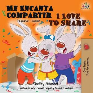 Me Encanta Compartir I Love to Share: Spanish English Bilingual Book by Kidkiddos Books, Shelley Admont