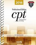 CPT 2016 Professional Edition by American Medical Association