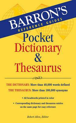 Pocket Dictionary & Thesaurus by Robert Allen