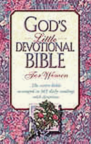 God's Little Devotional Bible for Women by Honor Books