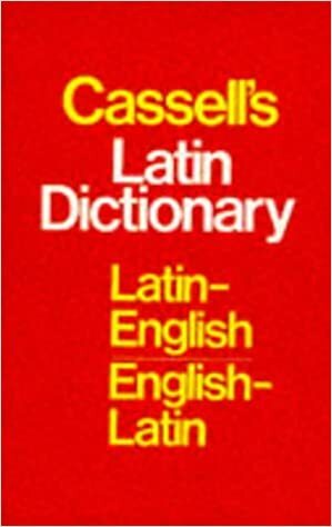 Cassell's Latin-English, English-Latin Standard Dictionary by D.P. Simpson