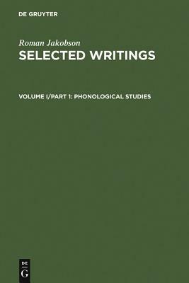 Phonological Studies by Roman Jakobson
