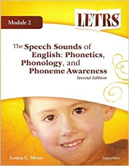 The Speech Sounds Of English: Phonetics, Phonology, And Phoneme Awareness by Louisa Cook Moats