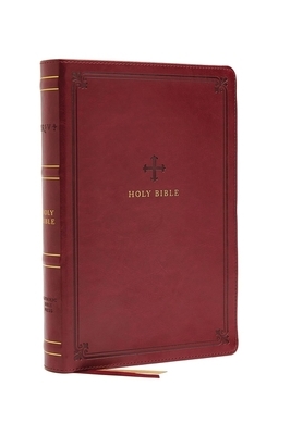 Nrsv, Catholic Bible, Thinline Edition, Leathersoft, Red, Comfort Print: Holy Bible by Catholic Bible Press