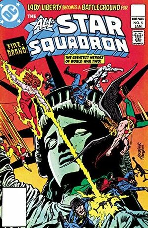 All-Star Squadron (1981-) #5 by Rich Buckler, Roy Thomas