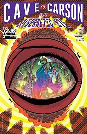 Cave Carson Has a Cybernetic Eye (2016-) #4 by Tom Scioli, Michael Avon Oeming, Jon Rivera, Nick Filardi