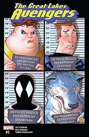 Great Lakes Avengers #2 by Zac Gorman