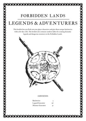 Forbidden Lands Legends & Adventurers by Designer, Nils Gulliksson, Tomas Härenstam