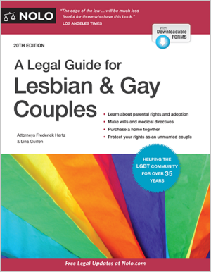 A Legal Guide for Lesbian and Gay Couples by Frederick Hertz, Lina Guillen