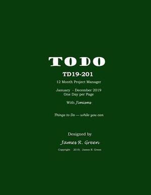 Td19-201: A Personal Productivity Tool by James R. Green