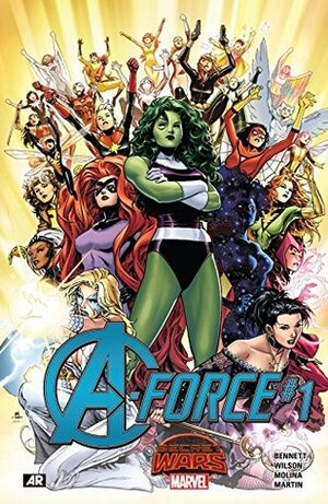 A-Force (2015) #1 by Jim Cheung, Craig Yeung, G. Willow Wilson, Jorge Molina, Marguerite Bennett