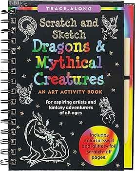 Scratch and Sketch Dragons and Mythical Creatures by Peter Pauper Press Inc