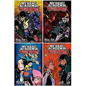 My Hero Academia: Vigilantes Series 1-4 Books Collection Set by Hideyuki Furuhashi, My Hero Academia Vigilantes Vol 1 by Hideyuki Furuhashi
