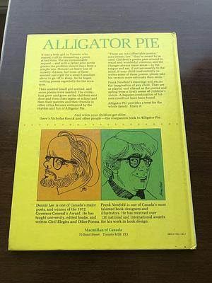 Alligator pie by Dennis Lee, Dennis Lee