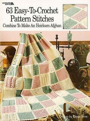 63 Easy-to-Crochet Pattern Stitches by Darla Sims