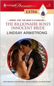 The Billionaire Boss's Innocent Bride by Lindsay Armstrong