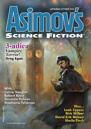Asimov's Science Fiction, September/October 2018 by Greg Egan, Carrie Vaughn, Robert Reed, Sheila Williams