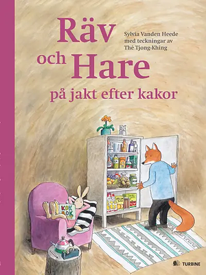 Räv och hare på jakt efter kakor by Sylvia Vanden Heede