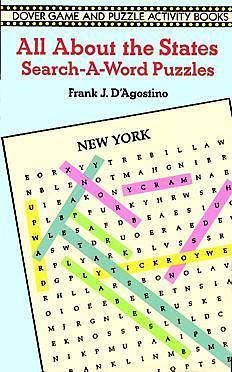 All about the States Search-a-Word Puzzles by Frank J. D'Agostino