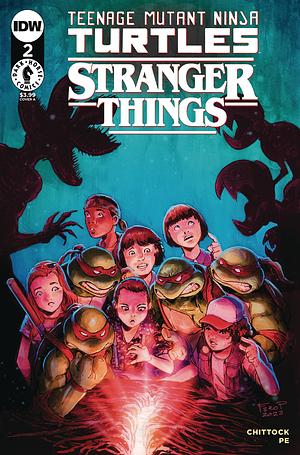 Teenage Mutant Ninja Turtles x Stranger Things #2 by Cameron Chittock