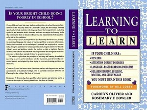 Learning to Learn by Rosemary Bowler, Bill Cosby, Carolyn Olivier