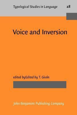 Voice and Inversion by Talmy Givón