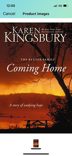 Coming Home: A Story of Undying Hope by Karen Kingsbury