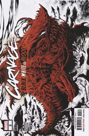 Carnage Shark/My Red Hands/My Name is Carnage (Second print Kyle Hotz Variant) by Chip Zdarsky, Donny Cates, Ram V.