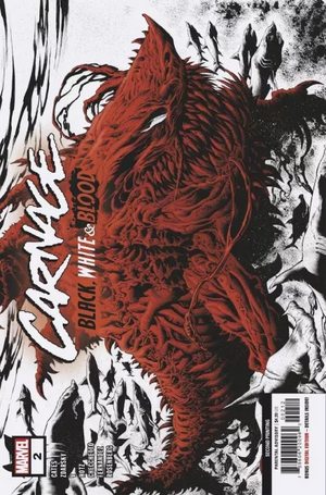 Carnage Shark/My Red Hands/My Name is Carnage (Second print Kyle Hotz Variant) by Chip Zdarsky, Donny Cates, Ram V