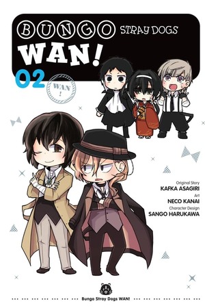 Bungo Stray Dogs: Wan!, Vol. 2 by Neco Kanai, Kafka Asagiri, Sango Harukawa