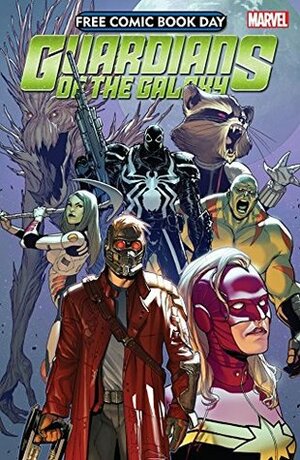 FCBD 2014: Guardians of the Galaxy #1 by Nick Bradshaw, Dan Slott, Brian Michael Bendis, Edgar Delgado, Scott Hanna, Jim Starlin, Giuseppe Camuncoli, Andy Smith, Justin Ponsor, John Dell, Sara Pichelli, Frank D'Armata, Morry Hollowell