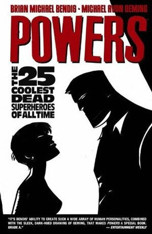 Powers, Vol. 12: The 25 Coolest Dead Superheroes of All Time by Brian Michael Bendis, Michael Avon Oeming