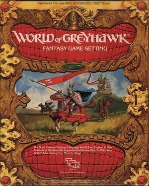 World of Greyhawk (Advanced Dungeons & Dragons Boxed Set) by Gary Gygax