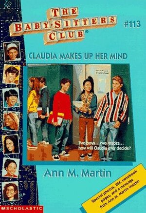 Claudia Makes Up Her Mind by Ann M. Martin