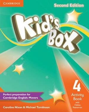 Kid's Box Level 4 Activity Book with Online Resources by Michael Tomlinson, Caroline Nixon