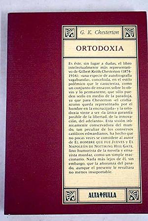 Ortodoxia by G.K. Chesterton