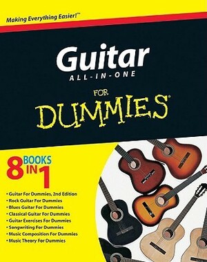 Guitar All-In-One for Dummies With CD (Audio) by Mary Ellen Bickford, Mark Phillips, Holly Day, Jon Chappell, Dave Austin