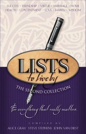 Lists to Live By: The Second Collection by John Van Diest