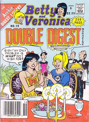 Betty and Veronica Double Digest Magazine No. 19 by Gregg Alison Suchow, Rudy Lapick, Jeff Schultz, Barry Grossman, George Gladir, Nanci Tsetsekas