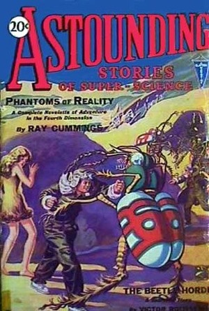 Astounding Stories of Super-Science January 1930 by Ray Cummings, Murray Leinster, M.L. Staley, C.V. Tench, Anthony Pelcher, Victor Rousseau, S.P. Meek, Harry Bates